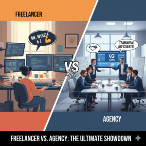 freelancer vs agency